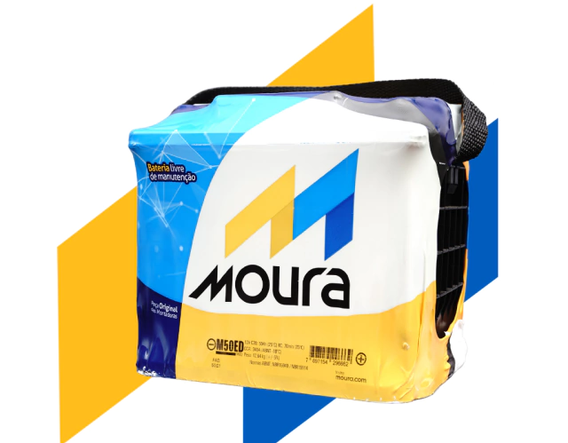 Imagem ilustrativa de bateria compatível com Bateria Moura M50ED 50Ah
