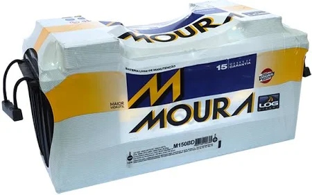 Imagem ilustrativa de bateria compatível com Bateria Moura M150D