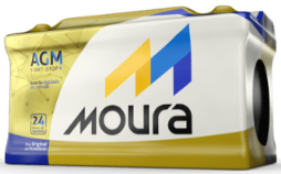 Imagem ilustrativa de bateria compatível com Bateria Moura MA60D
